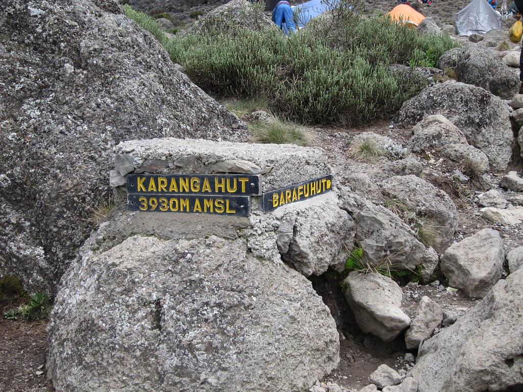 Day 4: Baranco Camp to Karanga Camp, Mt